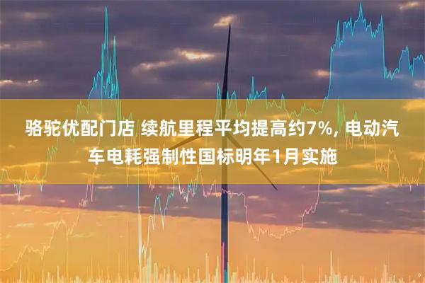 骆驼优配门店 续航里程平均提高约7%, 电动汽车电耗强制性国标明年1月实施